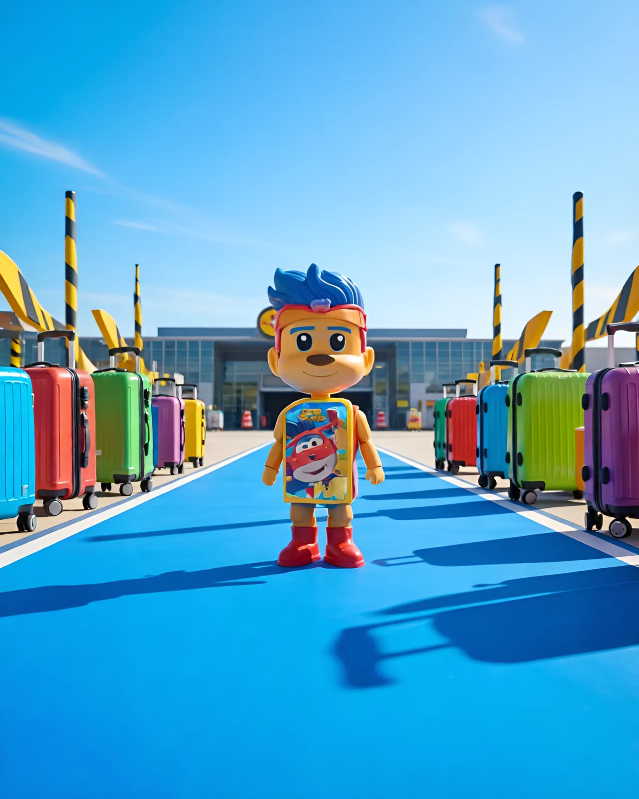 Giochi Preziosi Super Wings 3-Compartment Pencil Case - Image 2