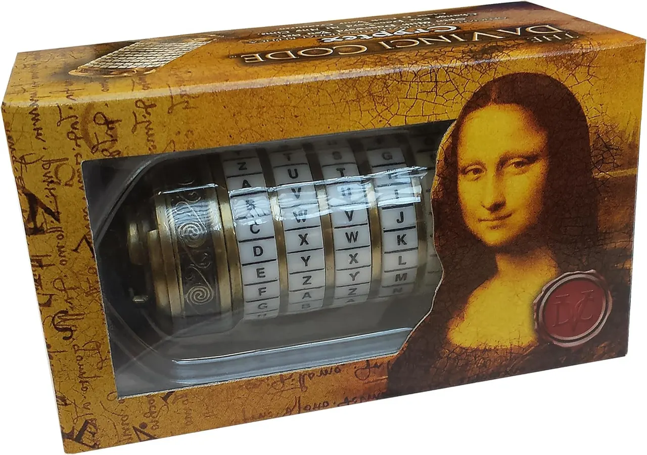Noble Collection Da Vinci Code Mini Cryptex – Functional Prop Replica - Image 9