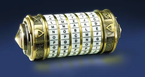 Noble Collection Da Vinci Code Mini Cryptex – Functional Prop Replica