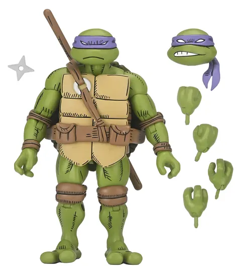NECA Ultimate Donatello TMNT x Usagi Yojimbo 7-inch Action Figure