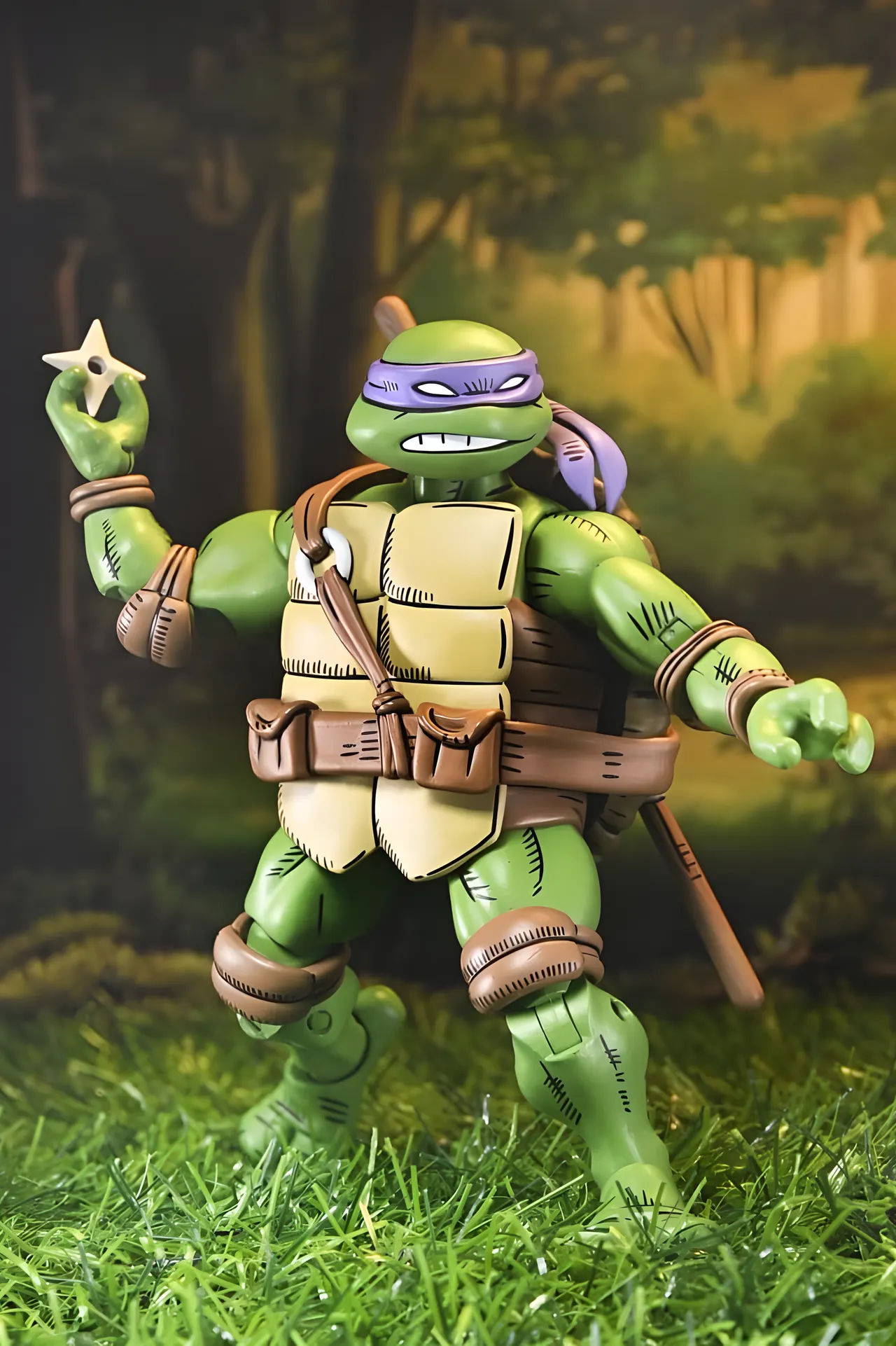 NECA Ultimate Donatello TMNT x Usagi Yojimbo 7-inch Action Figure - Image 5
