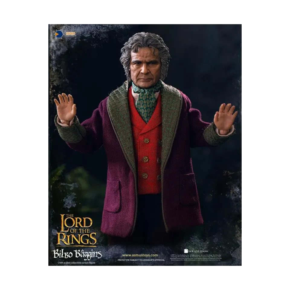 Asmus Toys Bilbo Baggins 1/6 Neto Action Figure – Lord of the Rings - Image 1