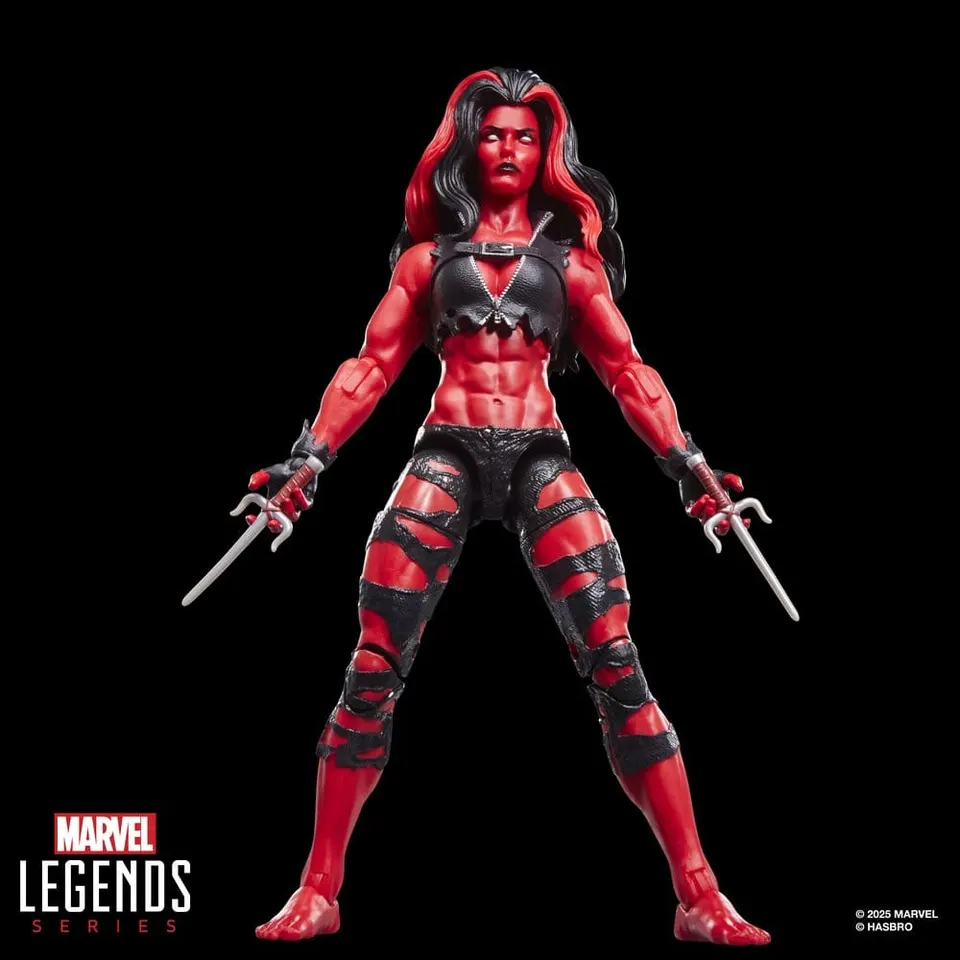Hasbro Marvel Legends Red She-Hulk 15 cm Figurine articulée - Image 2