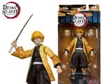 McFarlane Toys Demon Slayer Zenitsu Agatsuma with Chuntaro 7" Figure - Thumbnail 2