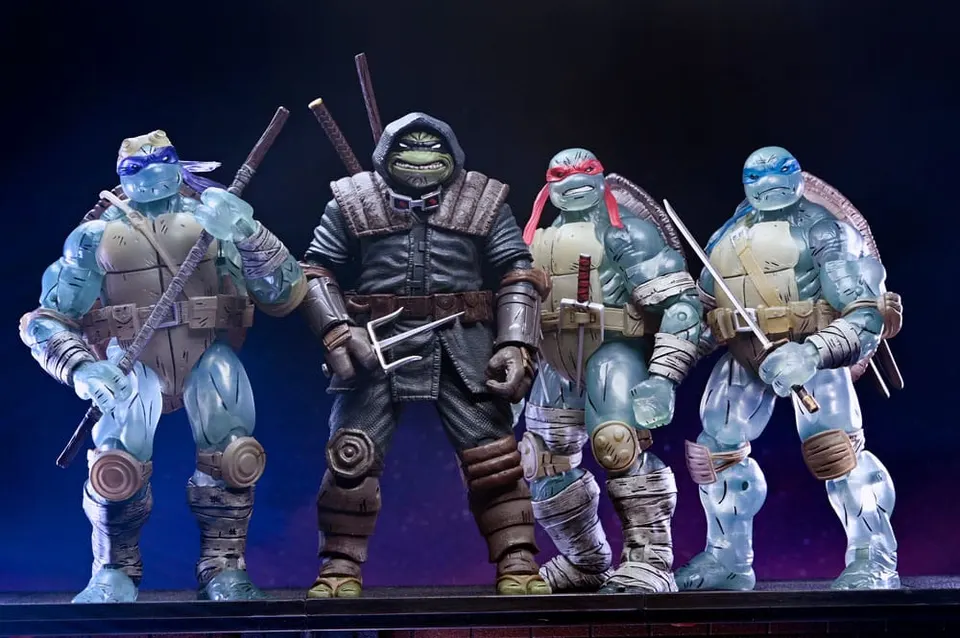 NECA TMNT Ghost Brothers 7\" Figurine Ultime – The Last Ronin - Image 9