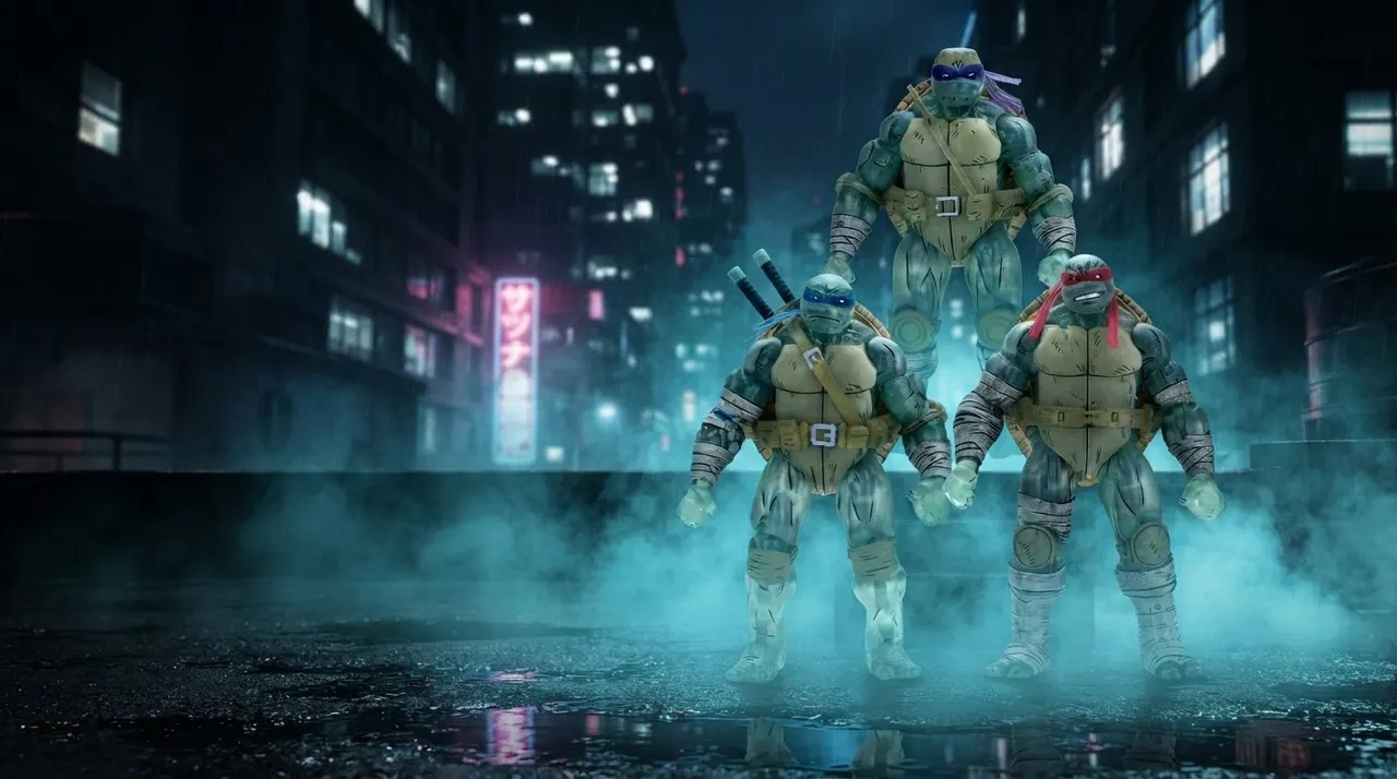 NECA TMNT Ghost Brothers 7\" Figurine Ultime – The Last Ronin - Image 11