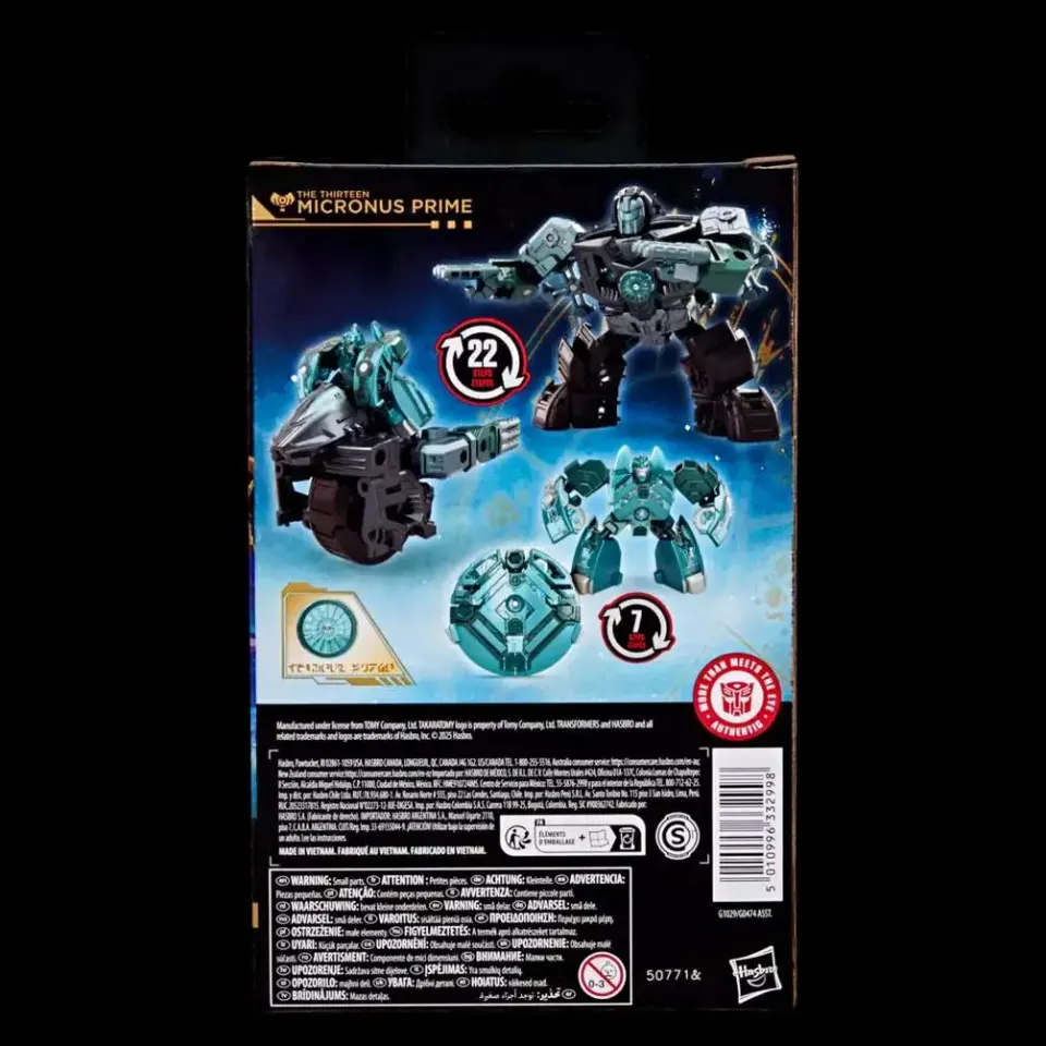 Hasbro Age of the Primes Deluxe Micronus Prime Action Figure (5.5") - Image 4