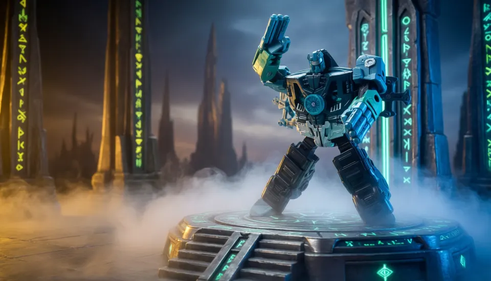 Hasbro Age of the Primes Deluxe Micronus Prime Action Figure (5.5")
