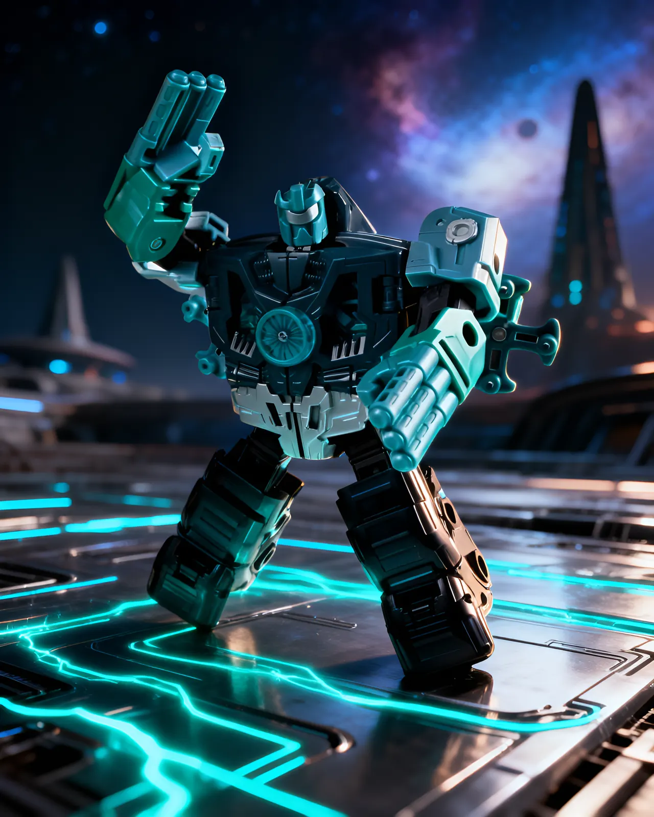 Hasbro Age of the Primes Deluxe Micronus Prime Action Figure (5.5") - Image 6