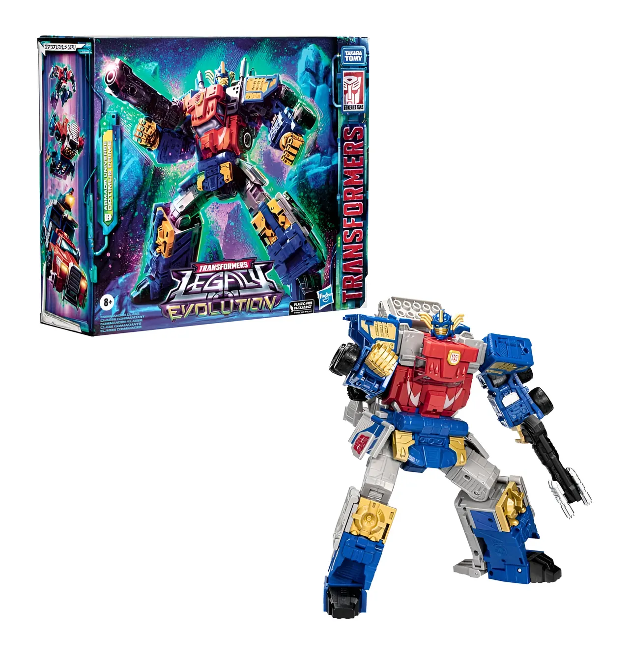 Hasbro Transformers Optimus Prime Evolution Commander Class 19cm - Image 1