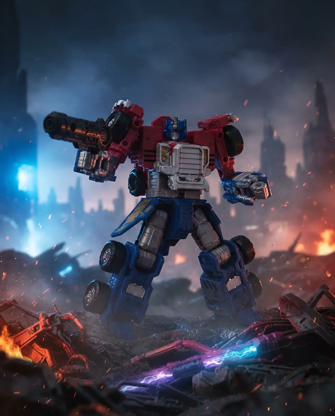 Hasbro Transformers Optimus Prime Evolution Commander Class 19cm - Image 12