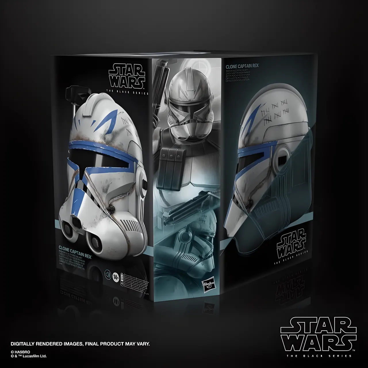 Hasbro Star Wars Black Series 1:1 Captain Rex (Ahsoka) Helmet - Image 9