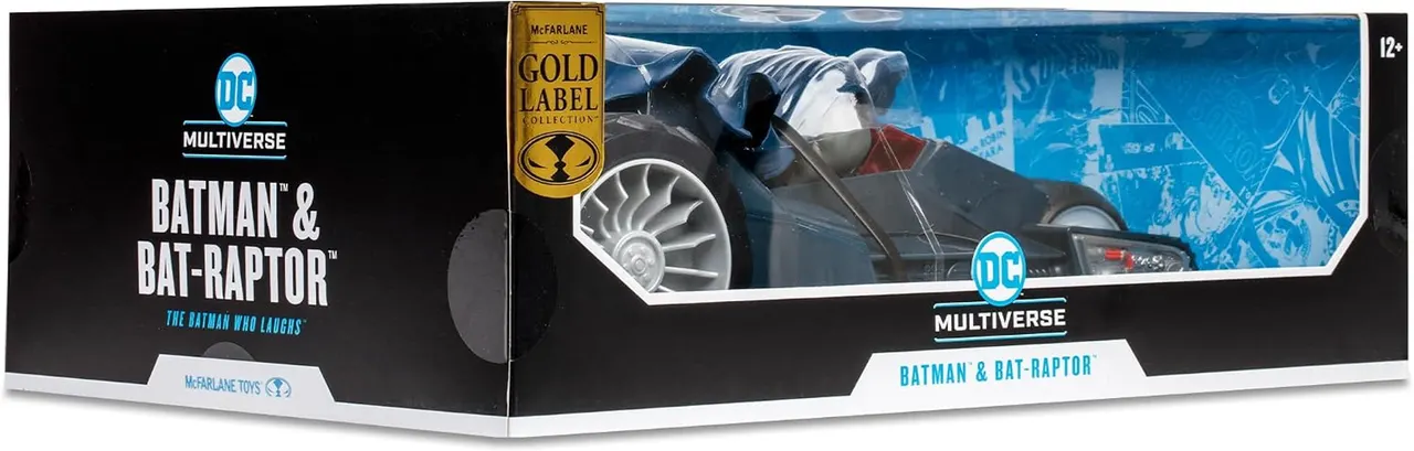 McFarlane Toys Batman & Bat‑Raptor Gold Label 7" Vehicle - Image 10