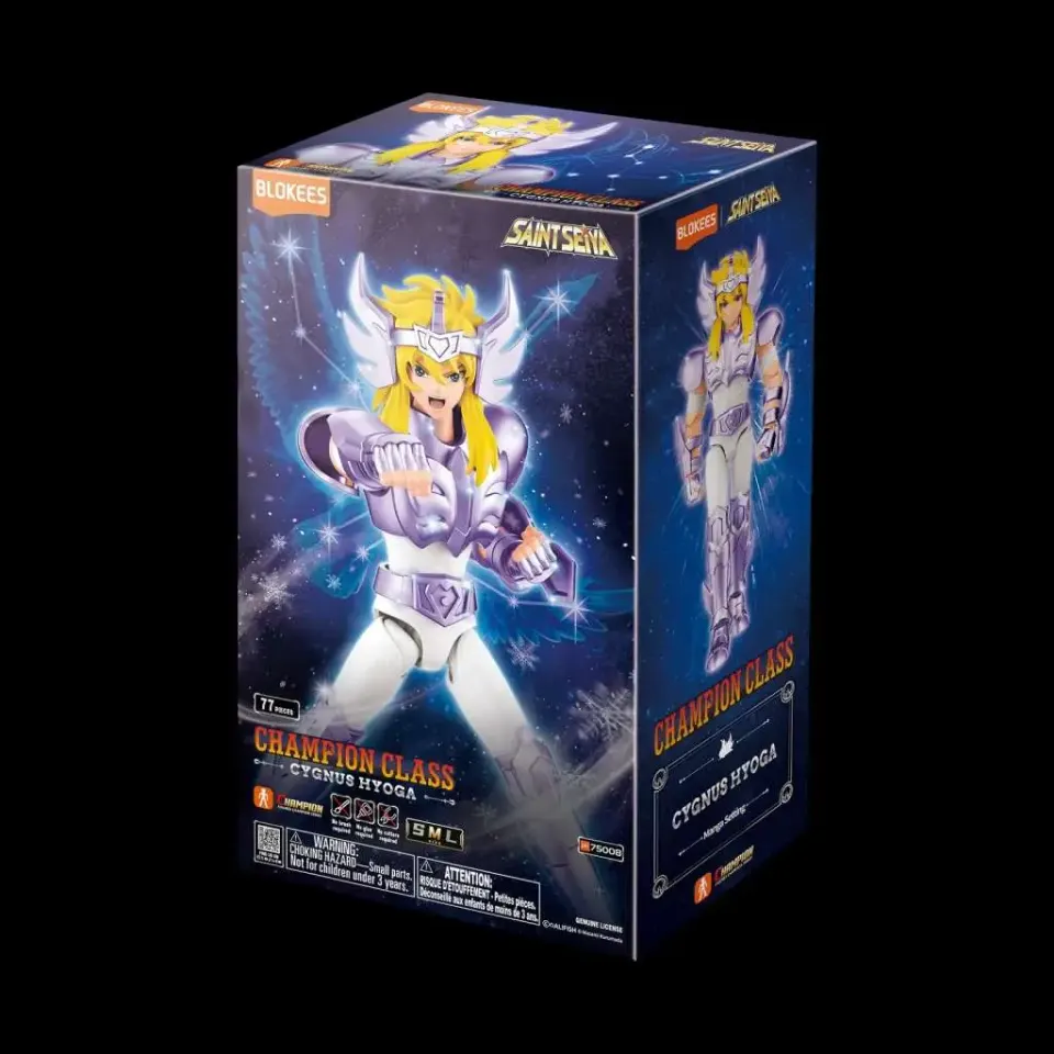 Blokees Saint Seiya Champion Class 07 Cygnus Hyoga Model Kit - Image 7