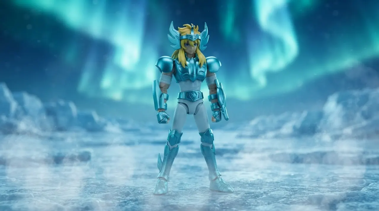 Blokees Saint Seiya Champion Class 07 Cygnus Hyoga Model Kit - Image 8