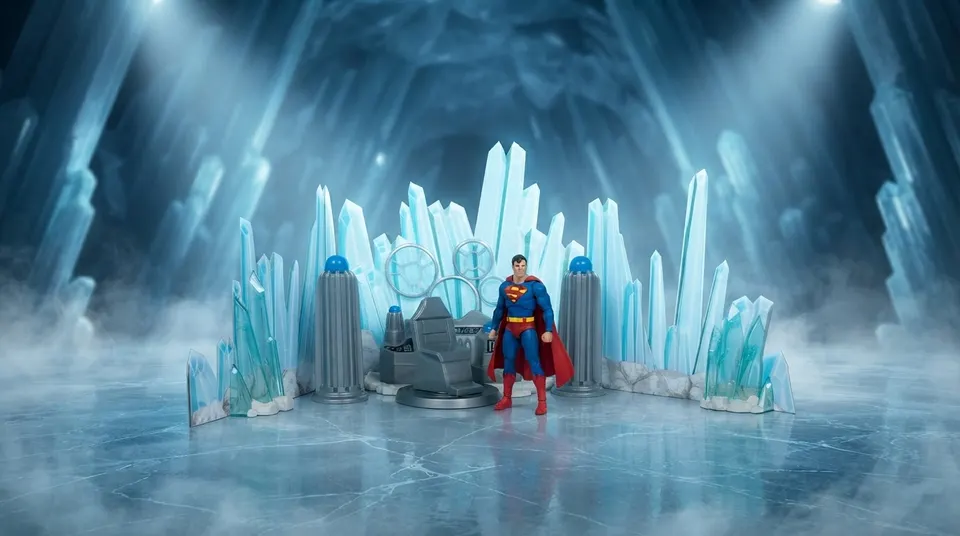 McFarlane Toys DC Super Powers Fortress of Solitude Playset – Superman