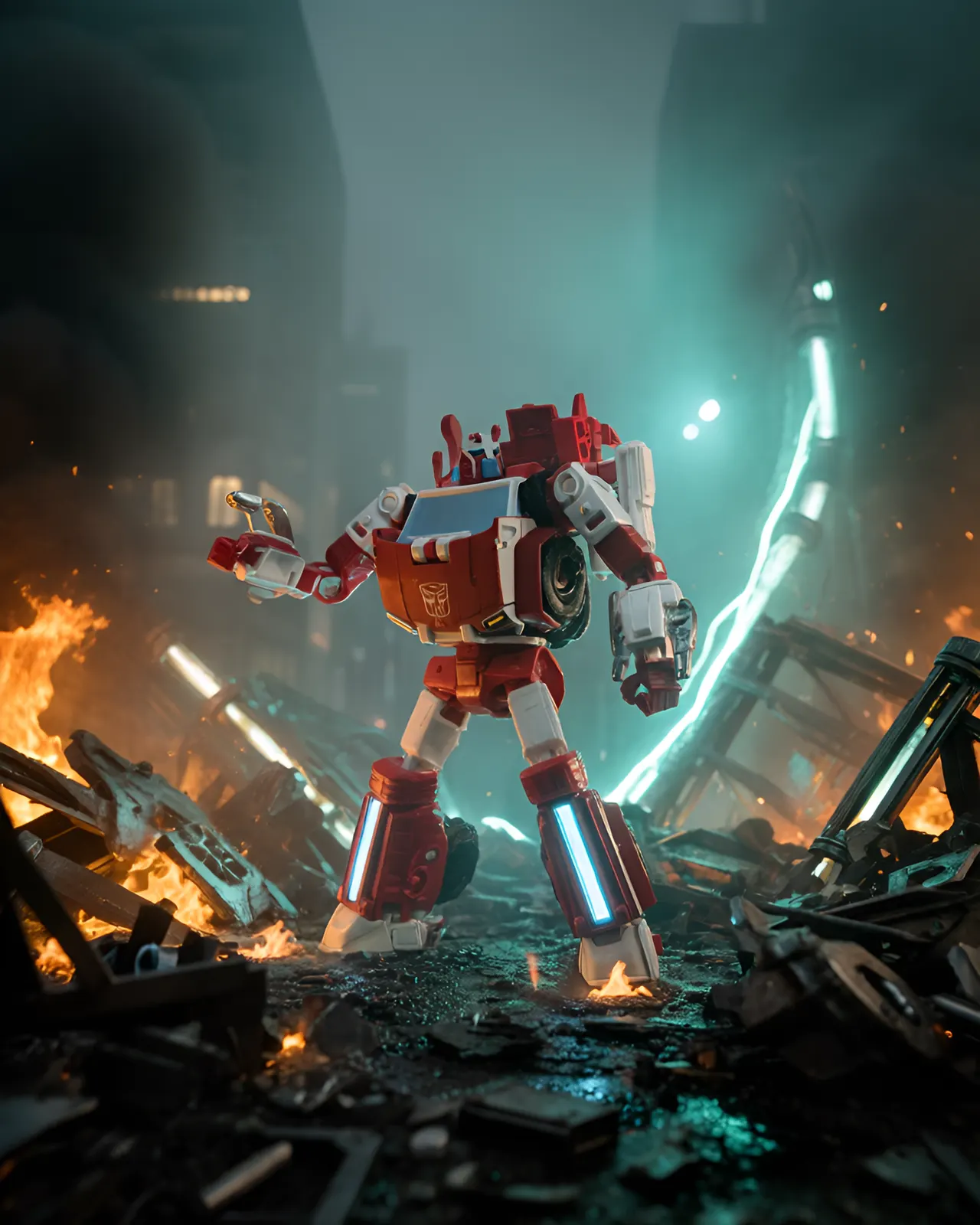 Hasbro Transformers Age of the Primes Deluxe Ratchet Figurine articulée - Image 5