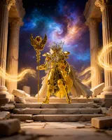 Bandai Spirits Ophiuchus Odysseus 18cm Saint Cloth Myth EX Figure - Thumbnail 8