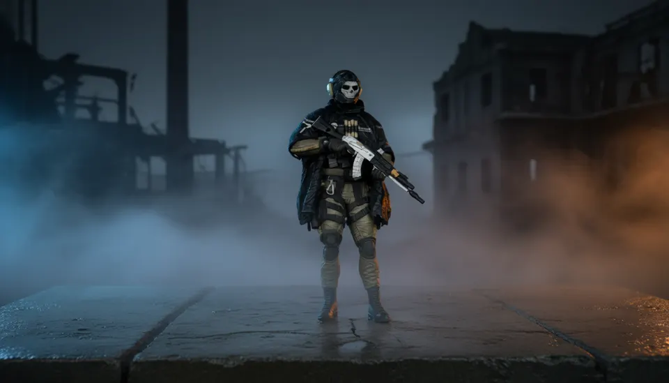 McFarlane Toys Call of Duty Ghost 1/6 Scale Resin Statue
