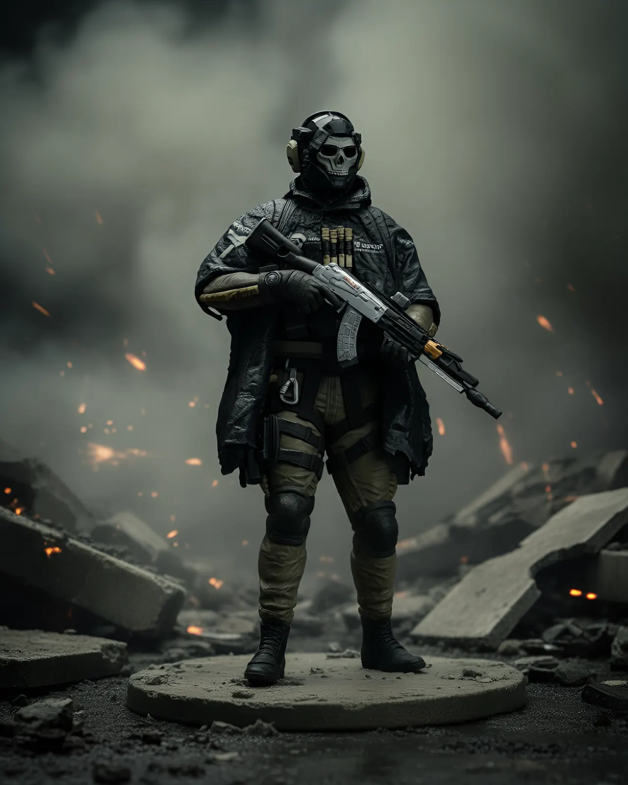 McFarlane Toys Call of Duty Ghost 1/6 Scale Statue en Résine - Image 12
