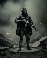 McFarlane Toys Call of Duty Ghost 1/6 Scale Statue en Résine - Thumbnail 12
