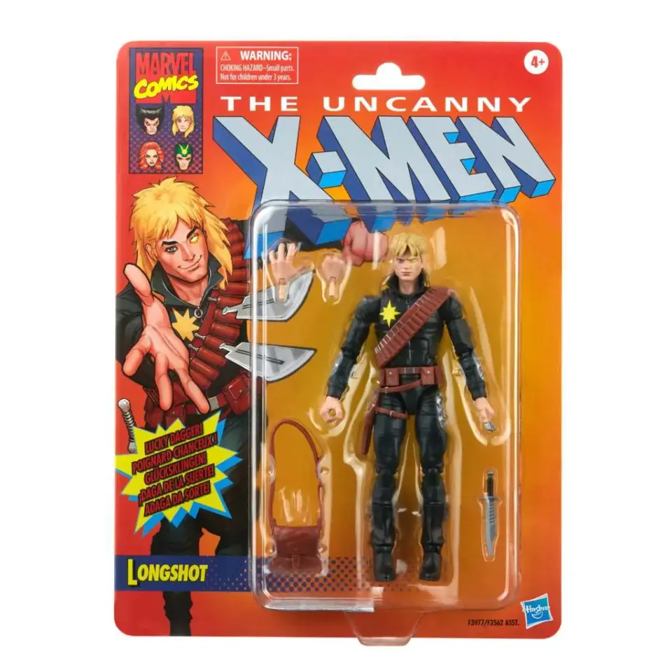 Hasbro Marvel Legends Retro Collection Longshot Action Figure - Image 7