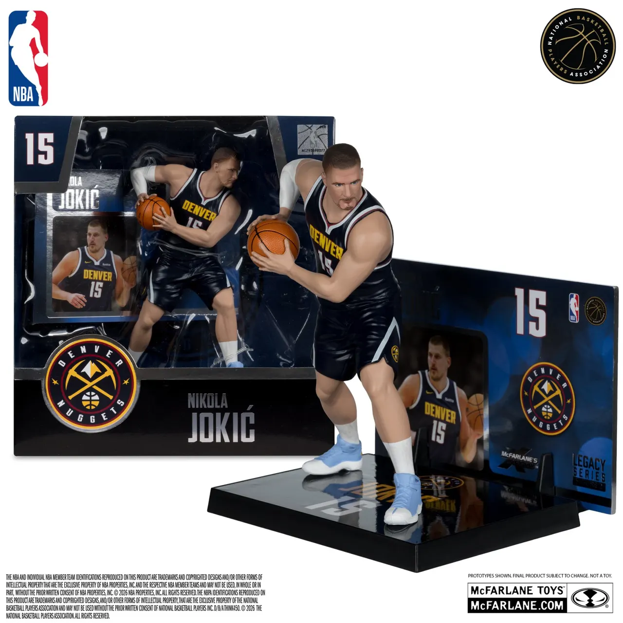 McFarlane Toys Sports Picks #2 Nikola Jokic 7" Posed Figure - Image 4