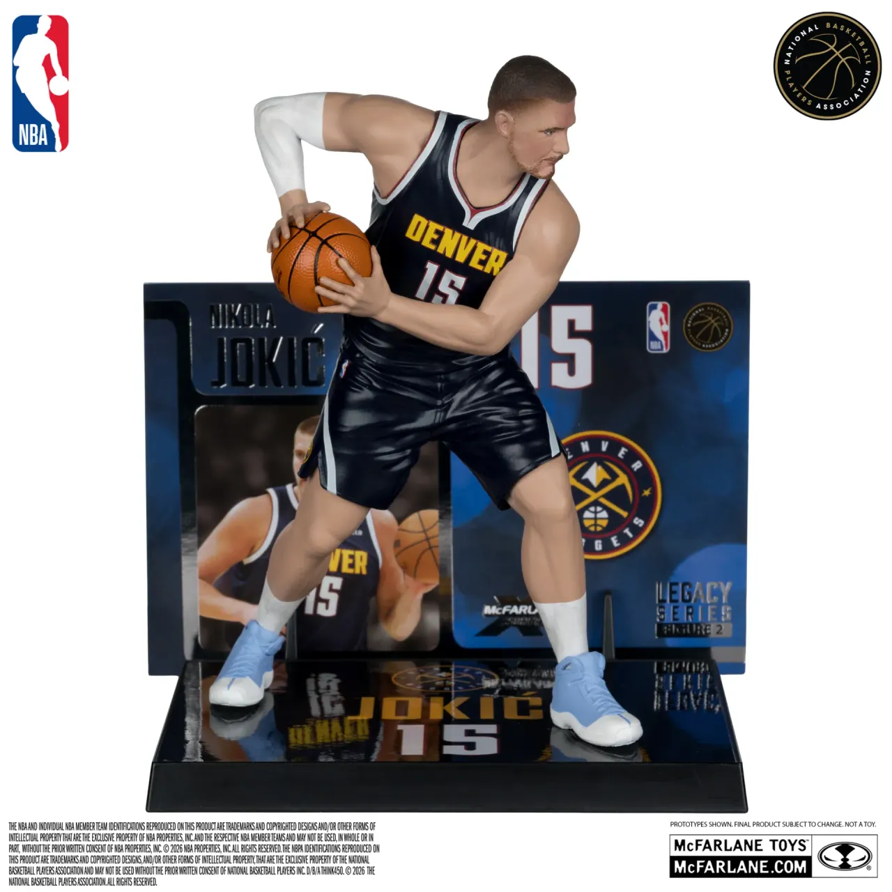 McFarlane Toys Sports Picks #2 Nikola Jokic 7" Posed Figure - Image 1