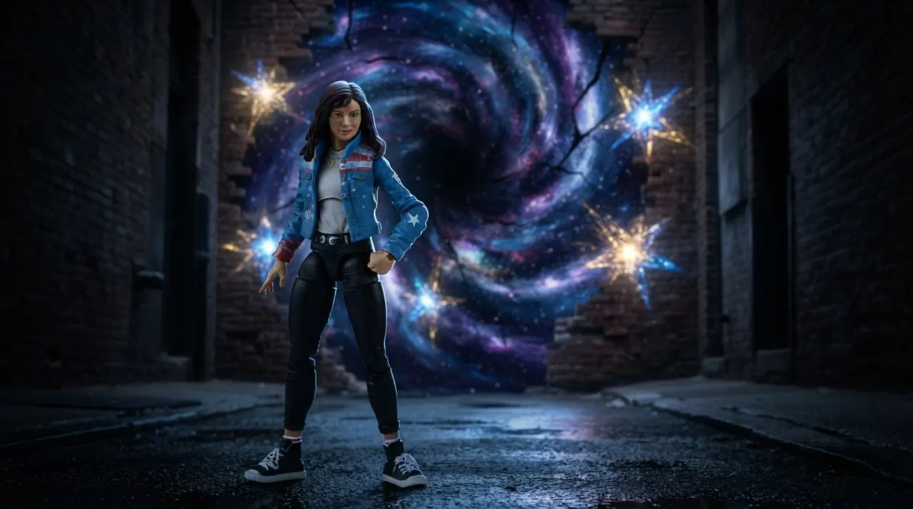 Hasbro Marvel Legends America Chavez Multiverse Rintrah BAF - Image 9