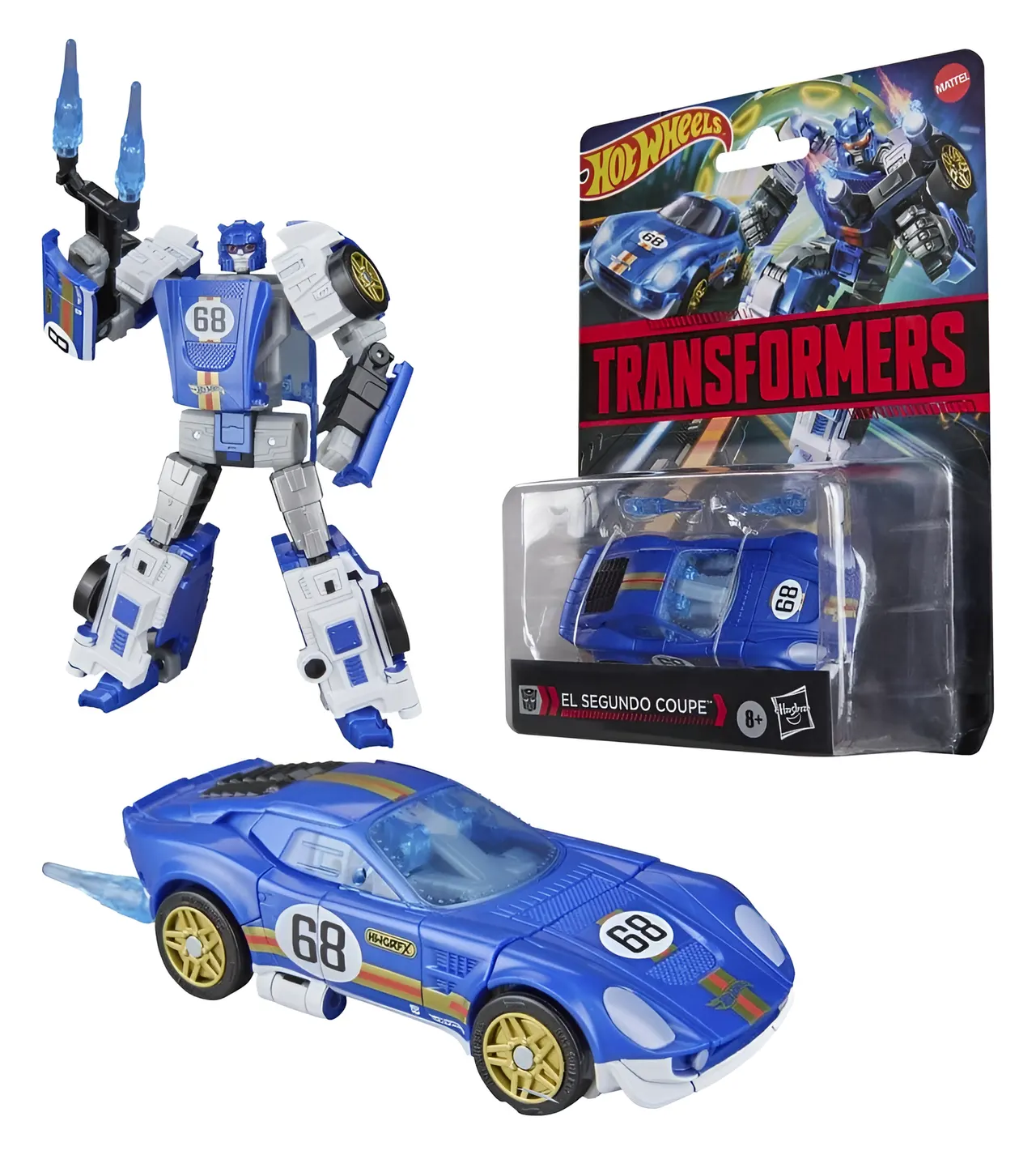 Hasbro Transformers Hot Wheels El Segundo Coupe 5" Figura de Acción - Image 2