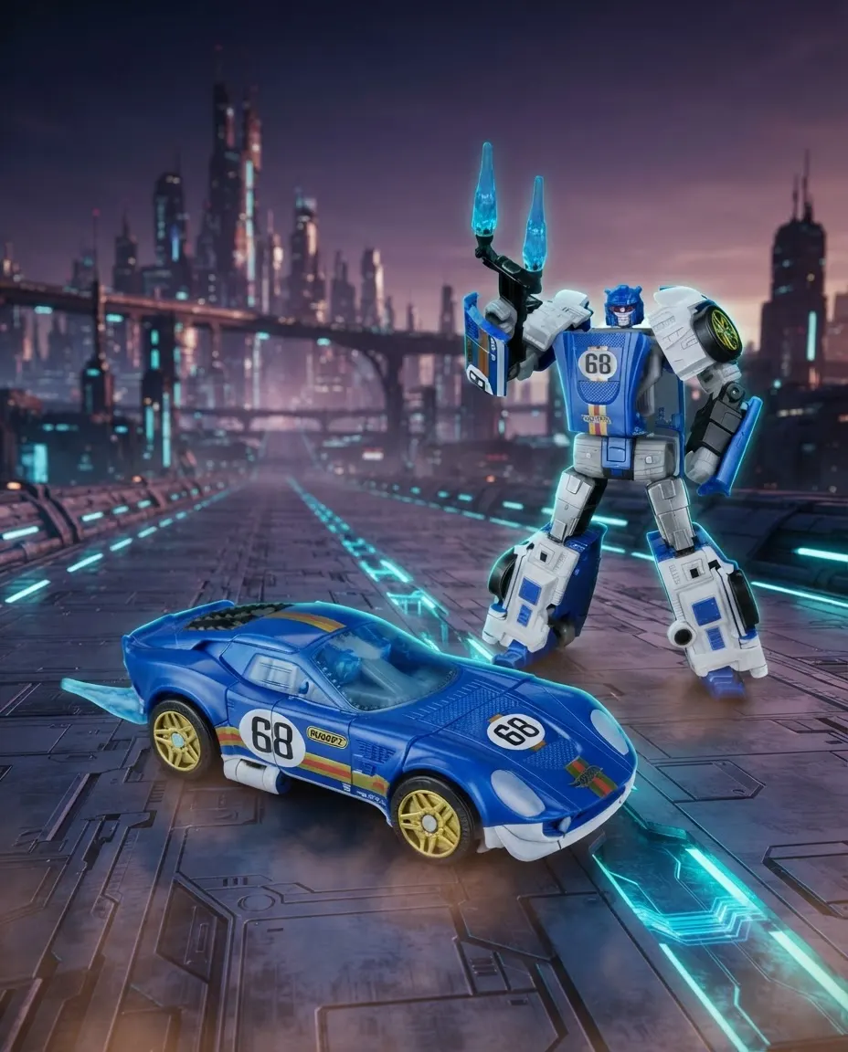 Hasbro Transformers Hot Wheels El Segundo Coupe 5" Figura de Acción - Image 12