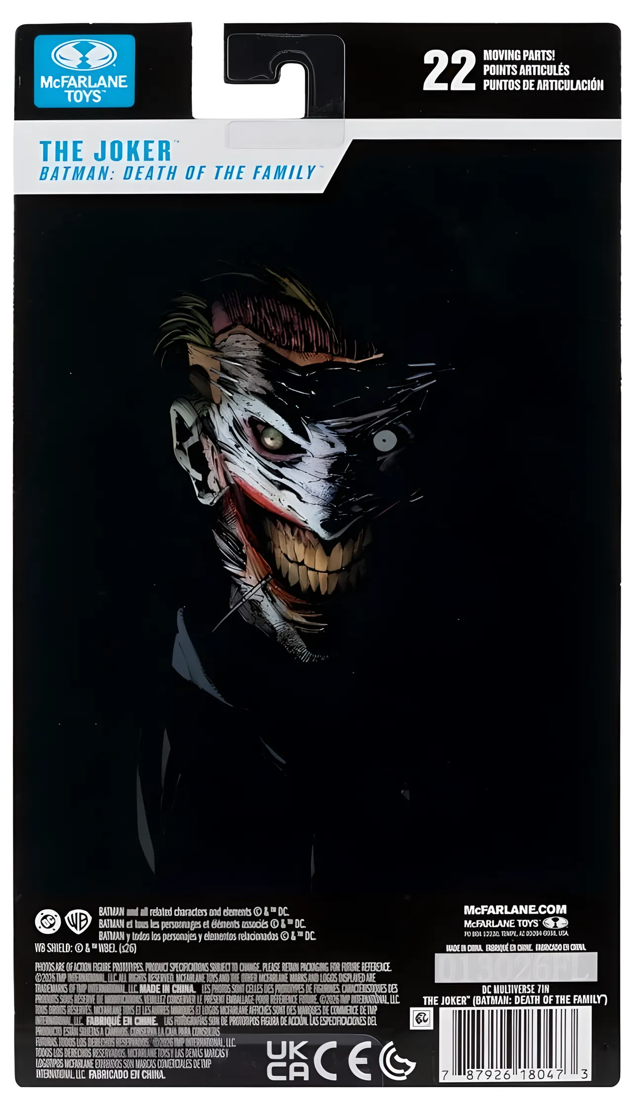 McFarlane Toys DC Multiverse Joker – Death of the Family 7" Figure - Image 4