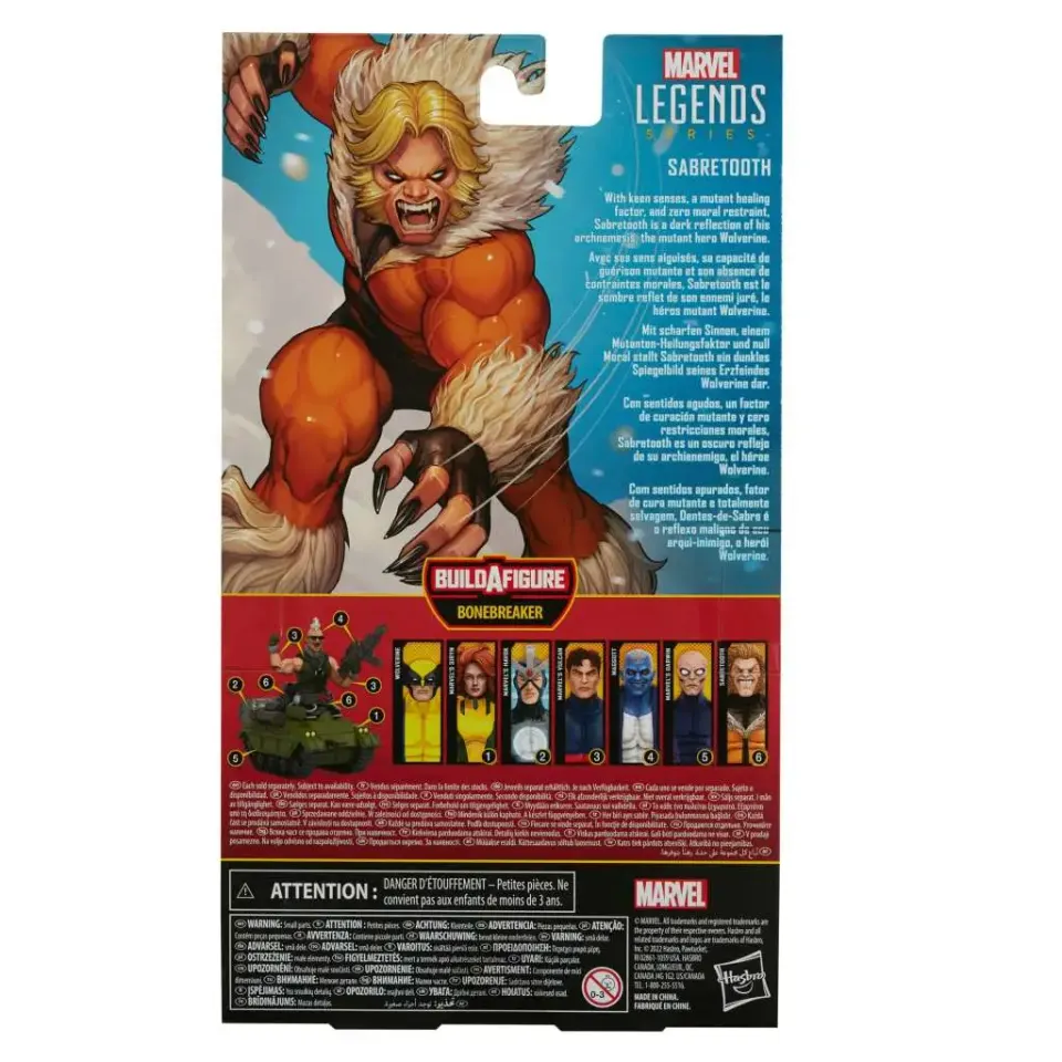 Hasbro Marvel Legends Sabretooth Action Figure – 6-inch - Image 6