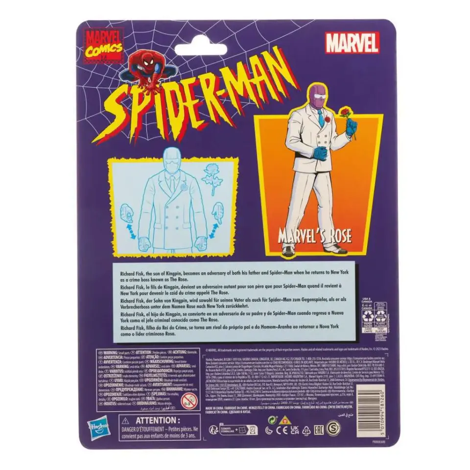 Hasbro Marvel Legends Retro Collection Spider-Man 6-inch Figure - Image 8