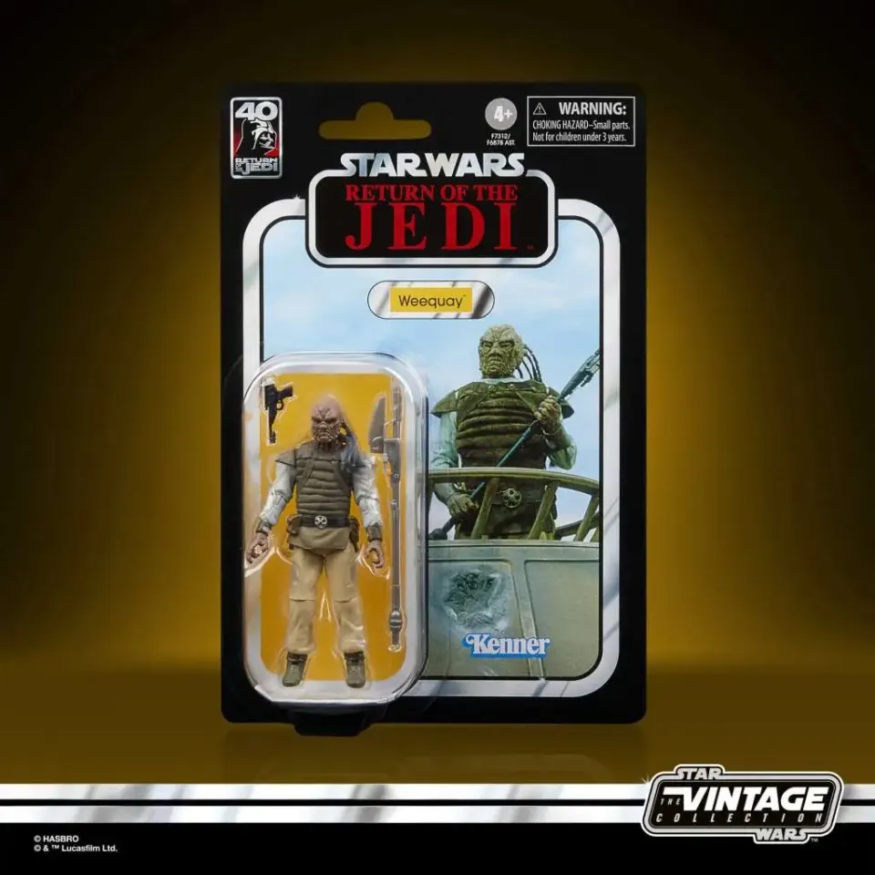 Star Wars Vintage Collection Weequay Guard 3.75" Action Figure (F7312) - Image 3