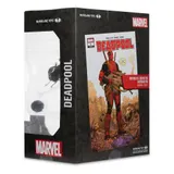 Marvel Deadpool Grey Suit Red Platinum 12\" 1/6 Scale Statue - Thumbnail 5