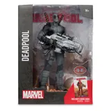 Marvel Deadpool Grey Suit Red Platinum 12\" 1/6 Scale Statue - Thumbnail 1