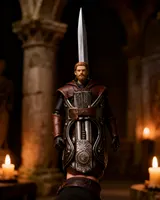 NECA Assassin's Creed II Ezio Auditore Hoja Oculta Replica de Roleplay - Thumbnail 3
