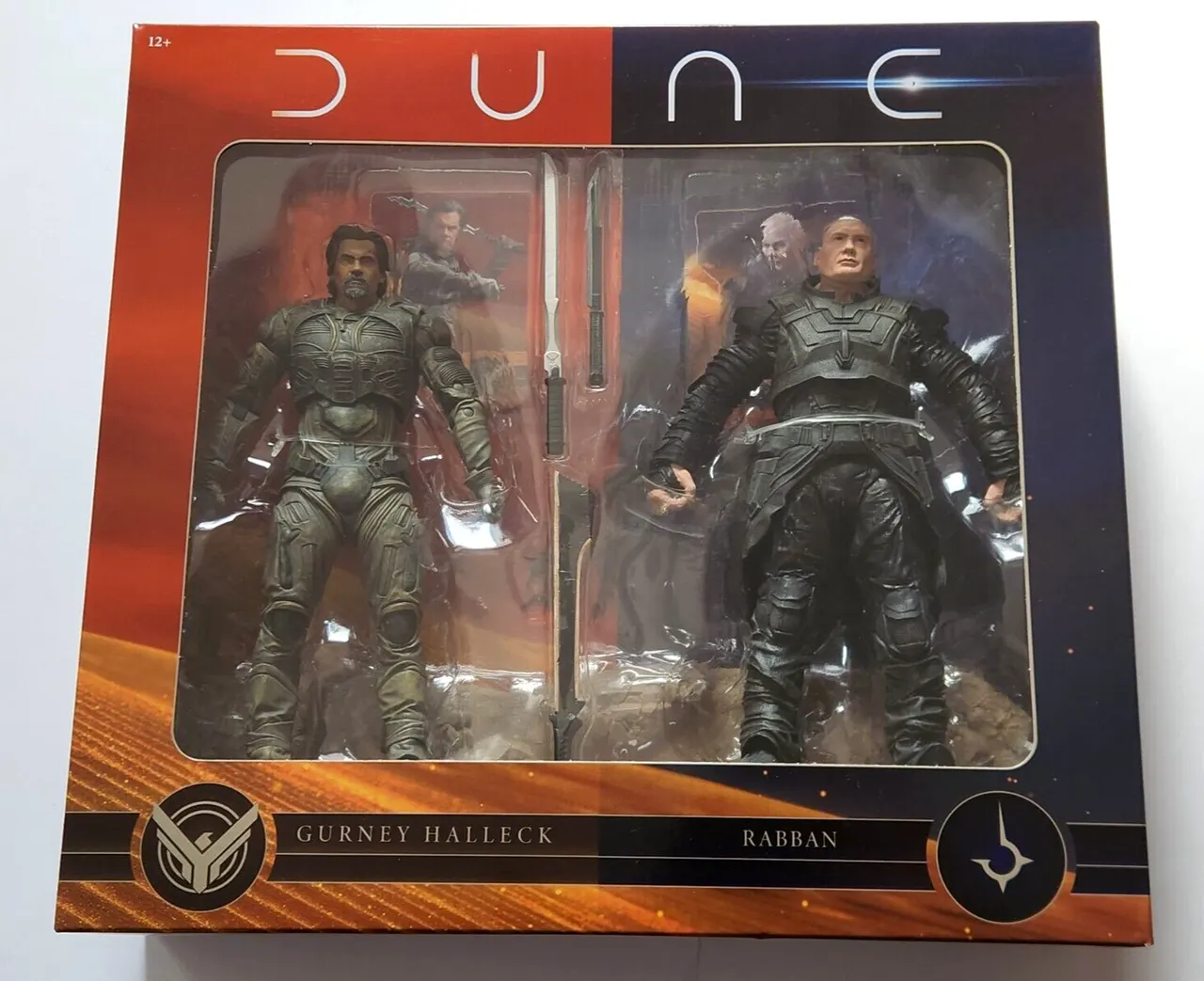 McFarlane Toys Dune: Part Two Gurney Halleck & Glossu Rabban 7" 2-Pack - Image 4
