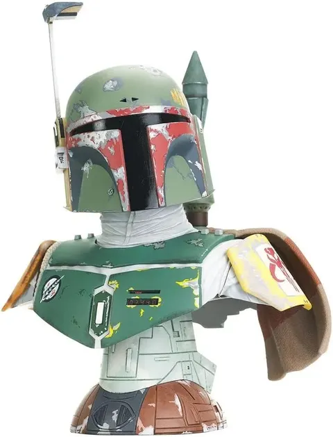 Diamond Select Toys Boba Fett 1:2 Scale Legends in 3-Dimensions Bust