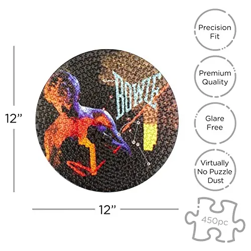 Aquarius David Bowie – Let’s Dance 450‑Piece Jigsaw Puzzle - Image 3