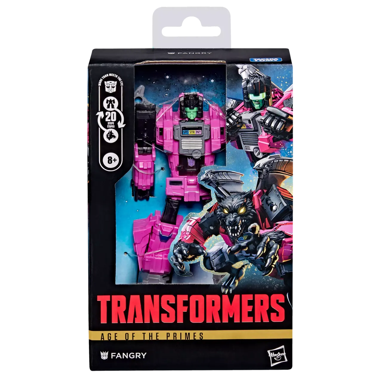 Hasbro Transformers Age of the Primes Clase Deluxe Fangry Action Figure - Image 3