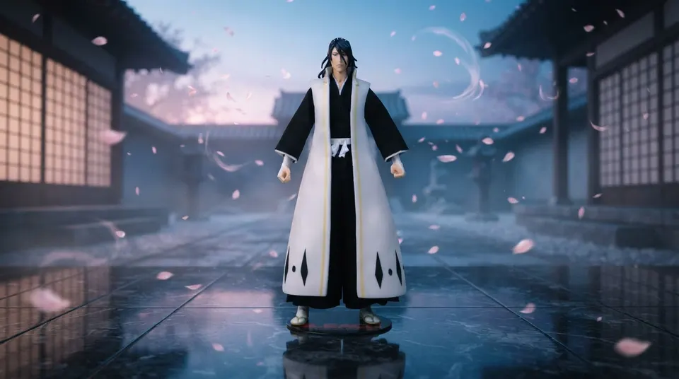 McFarlane Toys Bleach Byakuya Kuchiki 7" Action Figure – T.Y.B.W.