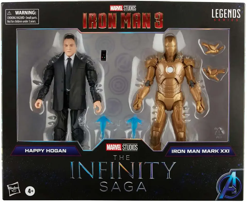 Hasbro Marvel Legends Deluxe Iron Man 6" Action Figure - Image 8