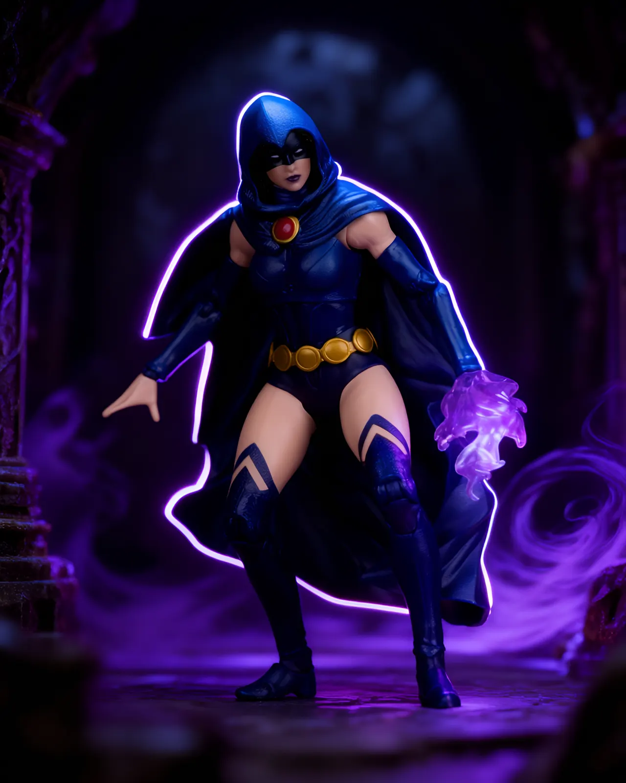McFarlane Toys DC Multiverse Raven (DC Classic) #69 7" Figure - Image 9