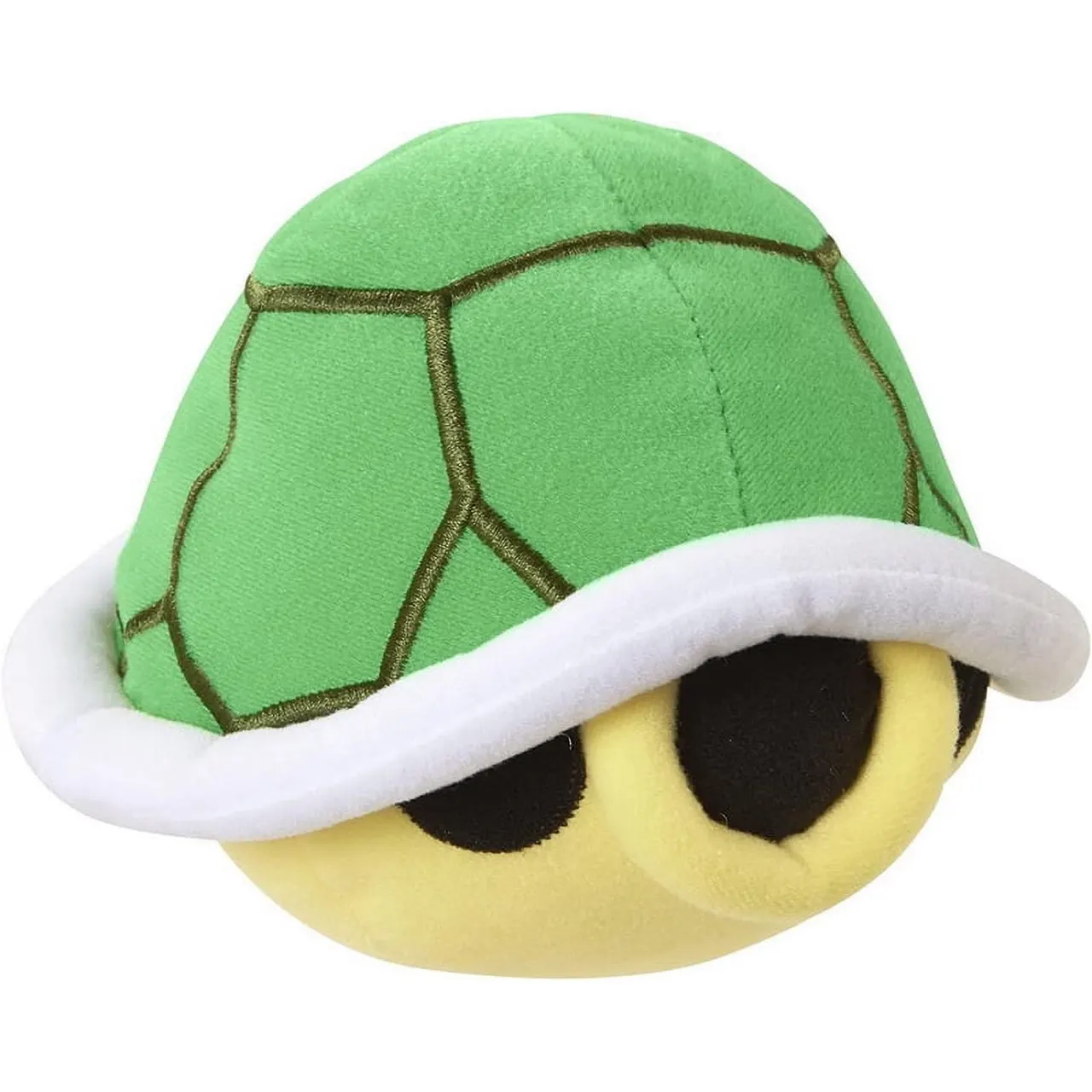 Jakks Pacific Super Mario Green Koopa Shell 8" Sound Plush - Image 1