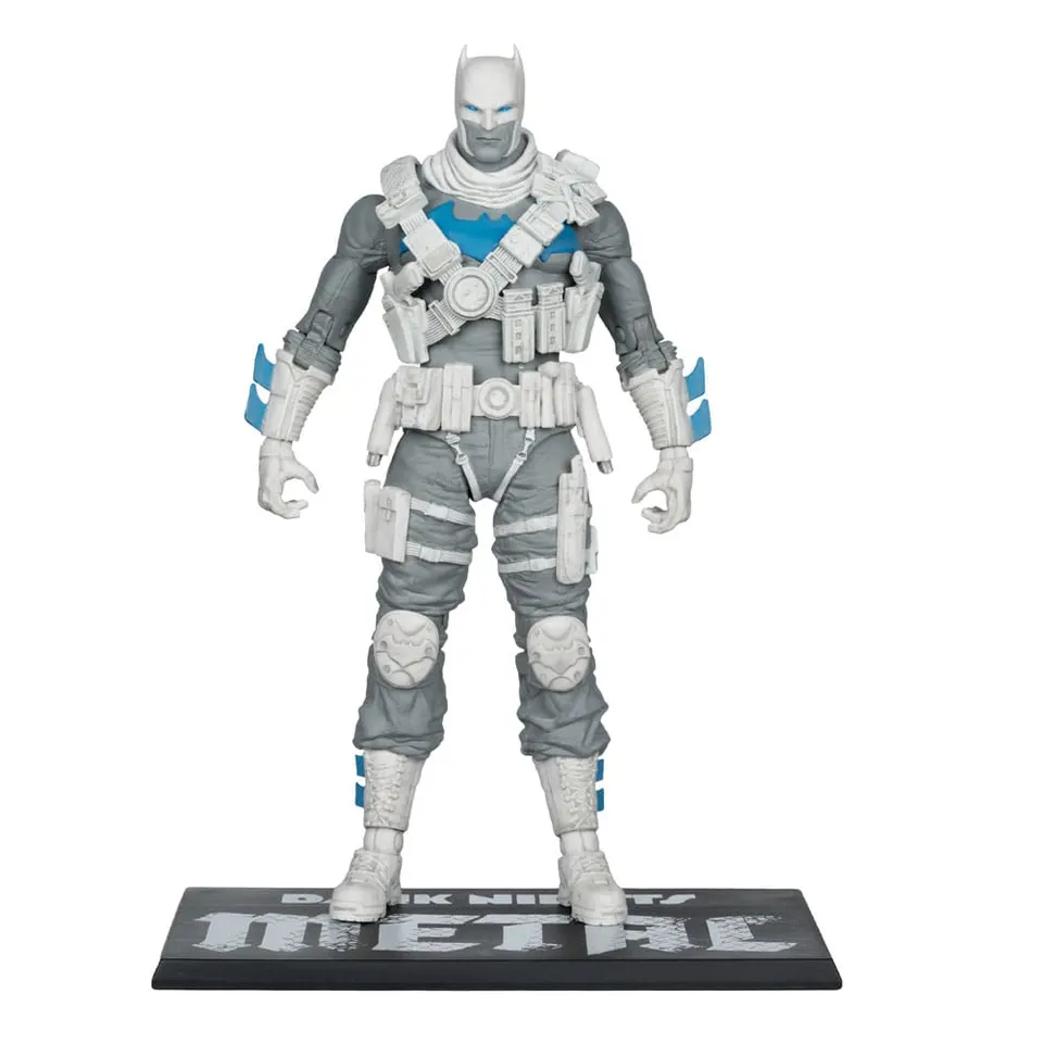 McFarlane Toys DC Multiverse Grim Knight Gold Label White Accent - Image 1