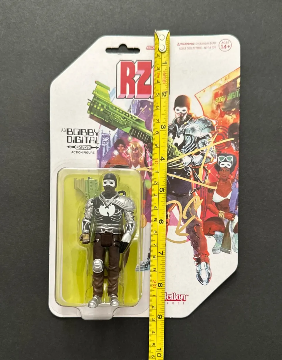 Super7 RZA Bobby Digital ReAction Wave 1 Collectible Figure - Image 4