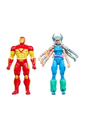 Hasbro Marvel Legends 2-Pack Iron Man y Spiral 15 cm - Image 1