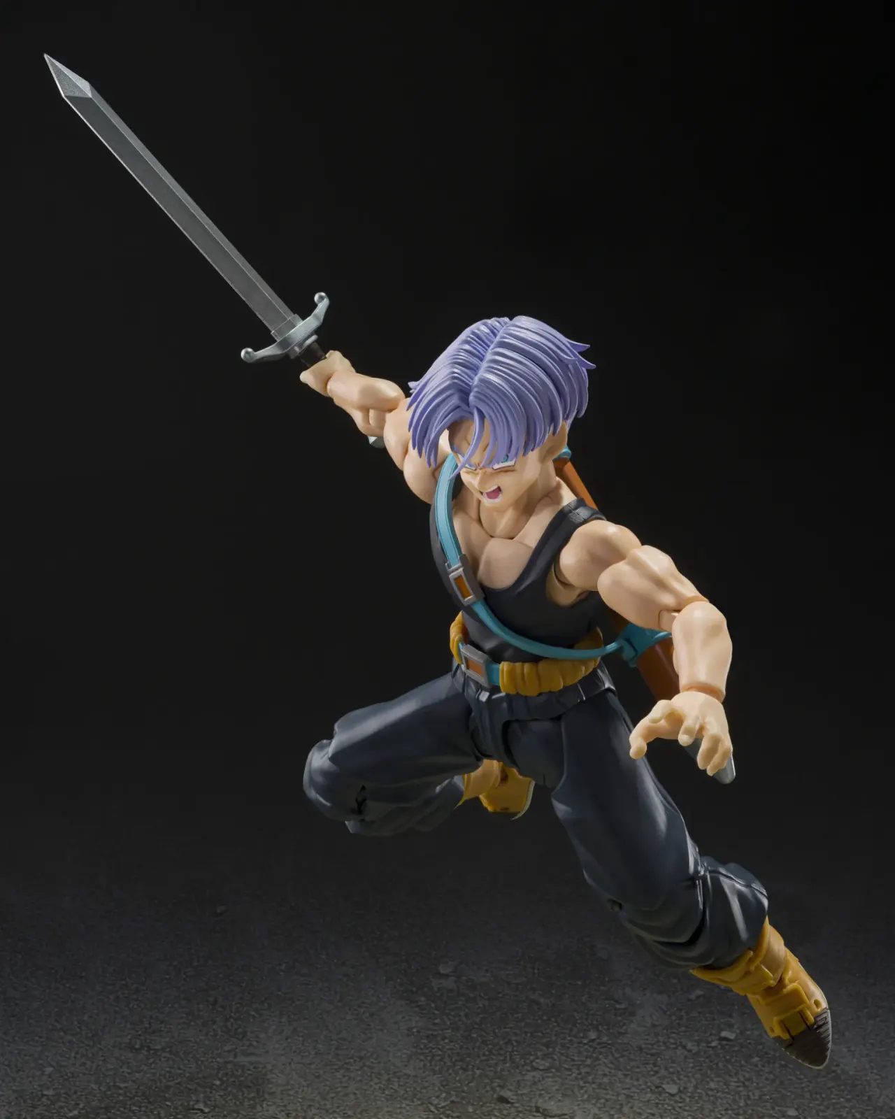 Bandai Spirits DBZ S.H.Figuarts Future Trunks Group Base Ver.B 14cm - Image 5